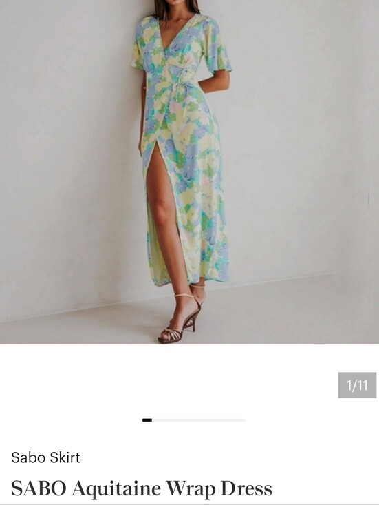Sabo Skirt Dresses & Skirts - SABO Aquitaine Wrap Dress
